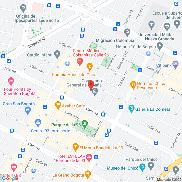 Mapa de El Círculo De La Moda De Colombia S.A.
