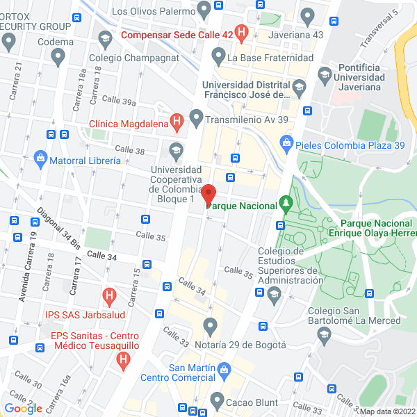Mapa de Restaurante El Gran Chorote
