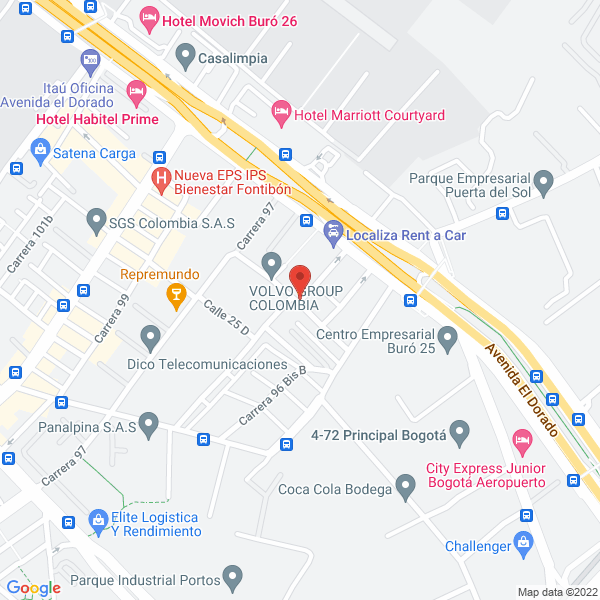 Mapa de El Genio De Las Flores & Cía. Ltda.