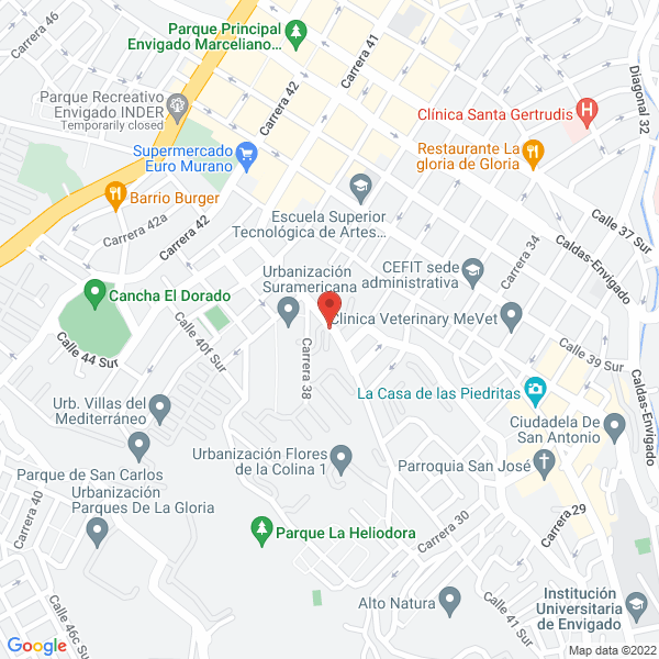 Mapa de El Gran Trio