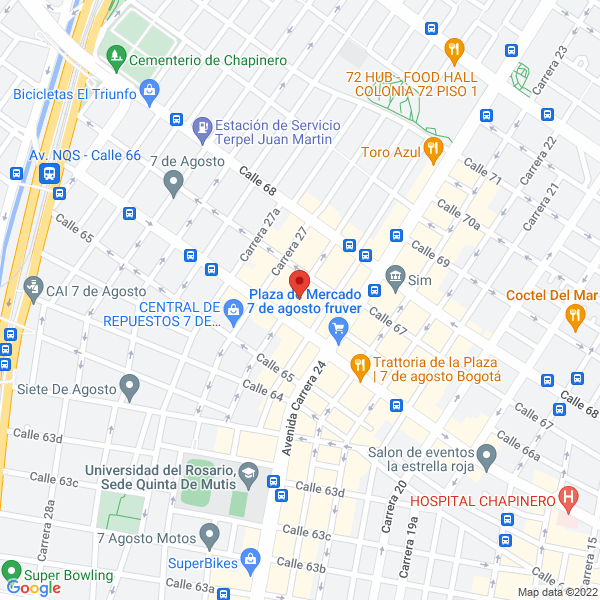 Mapa de El Punto De Nissan S.A.S.
