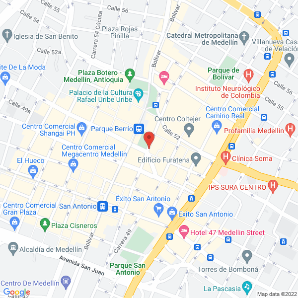 Mapa de El Santuario De La Moda