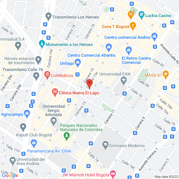 Mapa de El Subte Choripanes