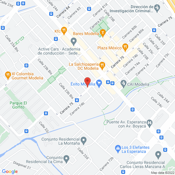 Mapa de El Taller De Modelia