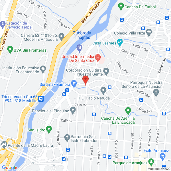 Mapa de Droguería Paguemenos No 2