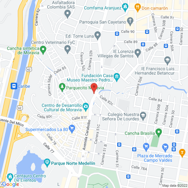Mapa de Drogueria El Prado