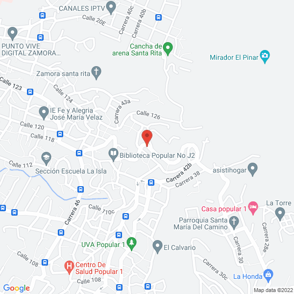 Mapa de Droguería Farma Popular