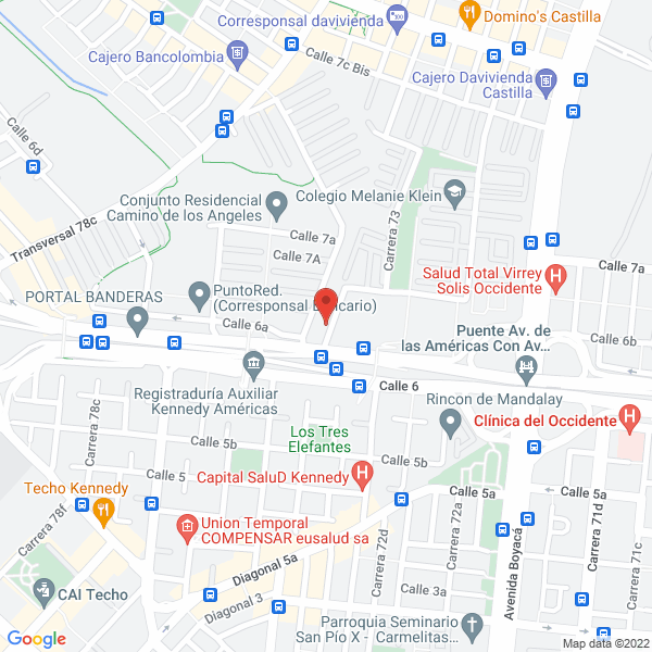 Mapa de Drogueria Fuente De Vida