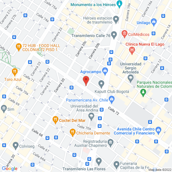 Mapa de El Punto Del Café