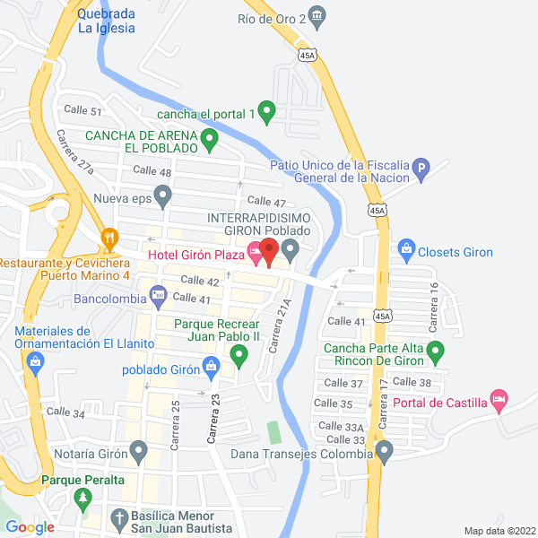 Map of El Punto Del Postre Y La Torta