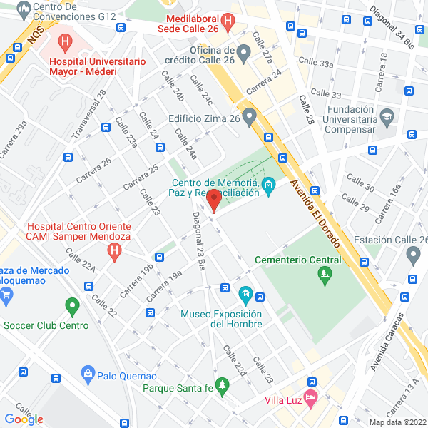 Mapa de El Sarabiado