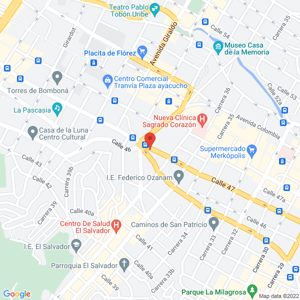 Mapa de Distribuidora Peg