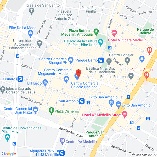 Mapa de Distribuidora Rumichaca