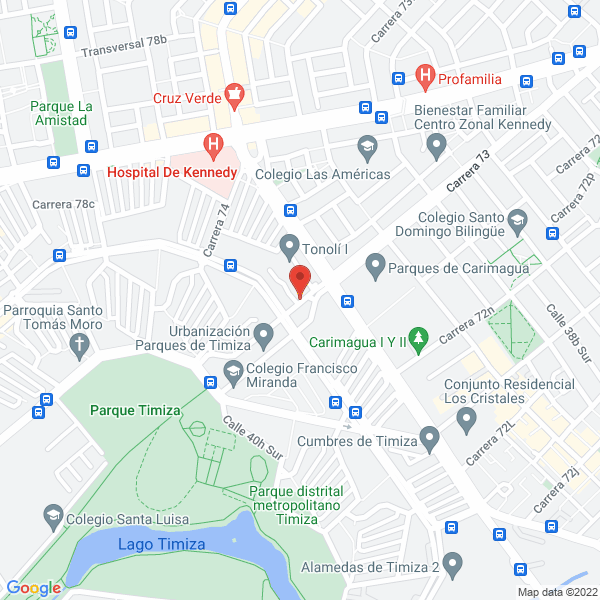 Mapa de Distribution Glass S.A.S.