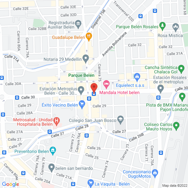 Mapa de Districarnes La 30