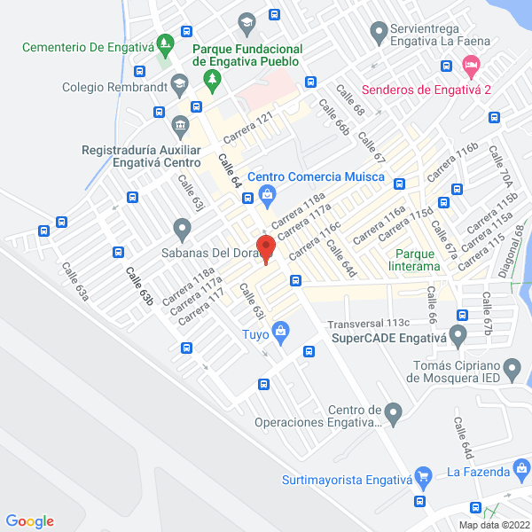 Mapa de Dobladora J.J.