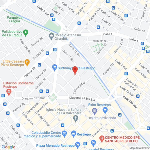 Mapa de Docolco Ltda.