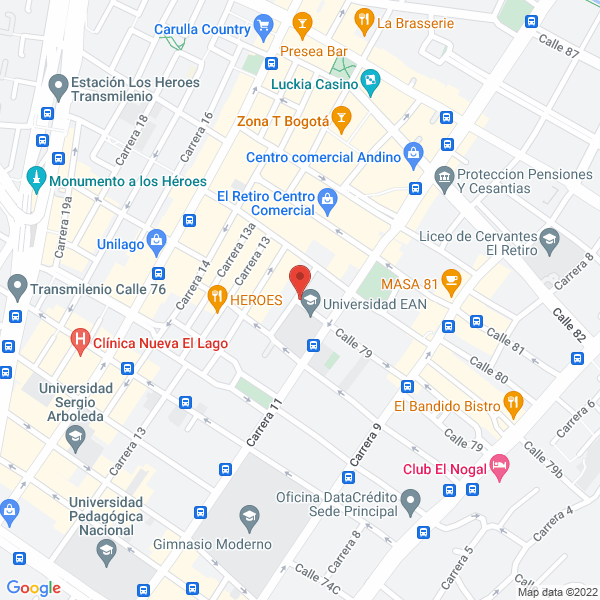 Mapa de Dodica S.A.S.