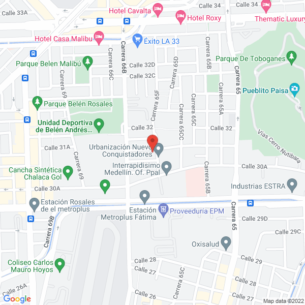 Mapa de Dm Colombia