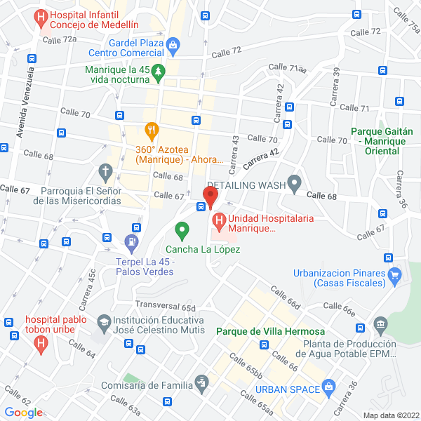 Mapa de Dmx Iluminación Inteligente