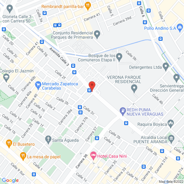 Mapa de Droguería Su Salud