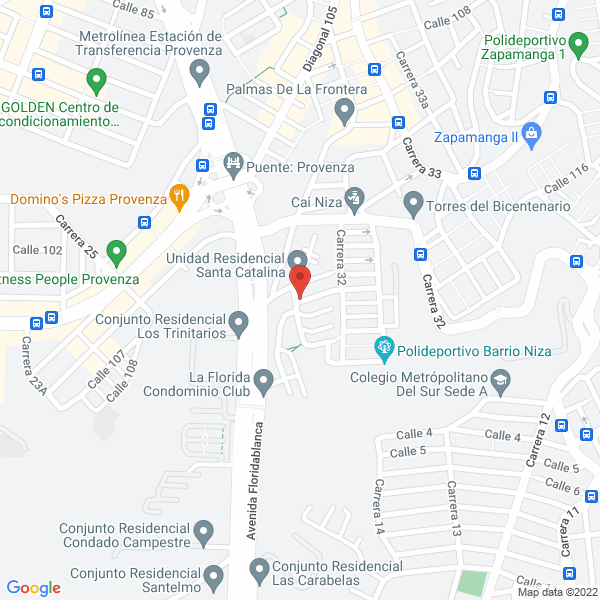 Map of Droguería Villa Cristal