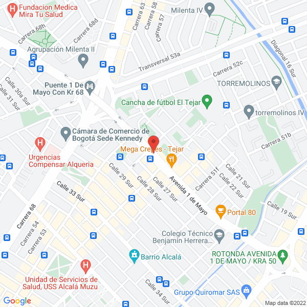 Mapa de Eléctricos Olympia