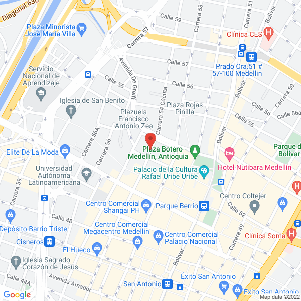 Mapa de Eléctrimedellin S.A.S