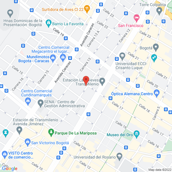 Mapa de Electro Central De Resistencias Ltda.