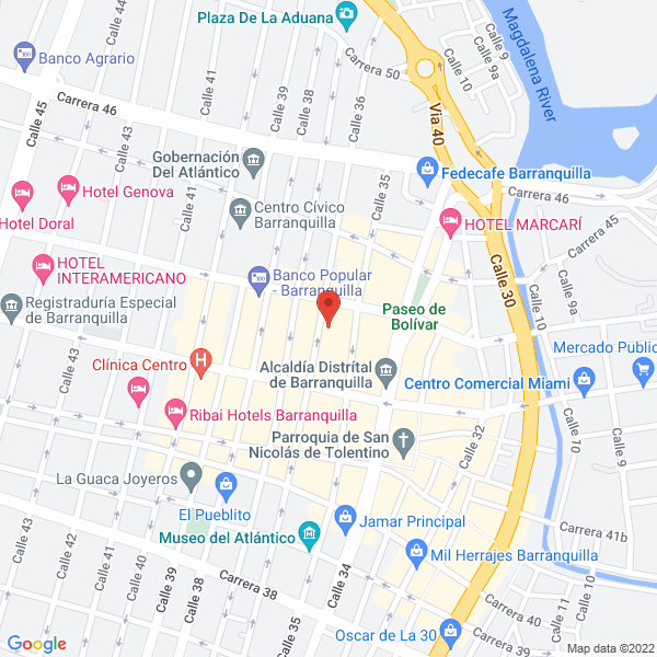 Map of Electro López Ltda.