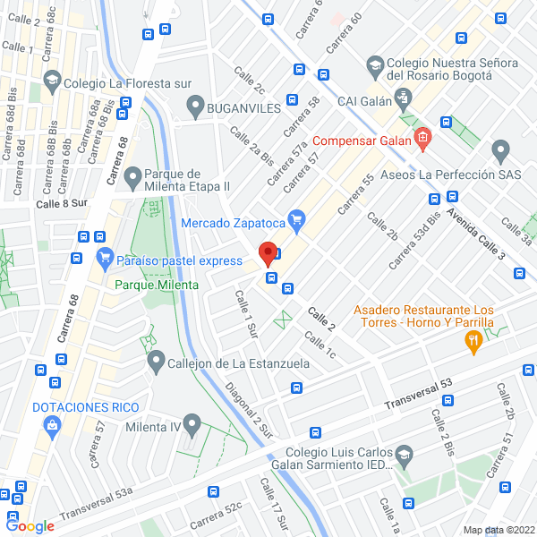 Mapa de Electro Reparaciones Lars