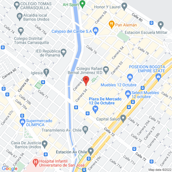 Mapa de Electro Serrano Ltda.