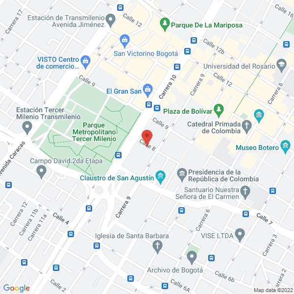 Mapa de Electrocomercio Del Centro
