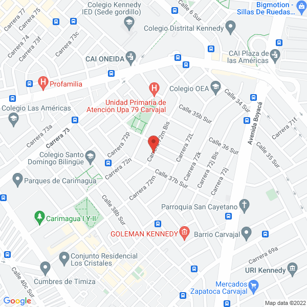 Mapa de Disempack