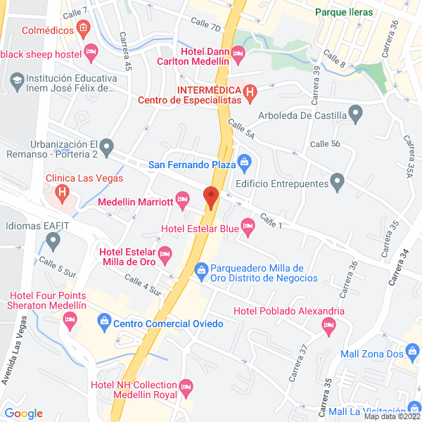 Mapa de Eme Propiedad Raíz