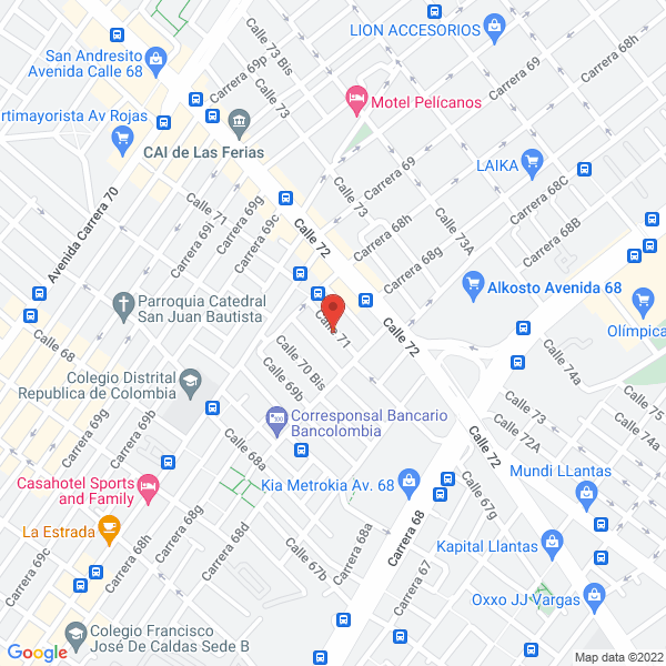 Mapa de Emerge De Colombia S.A.S