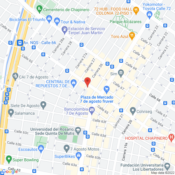 Mapa de Empamotor