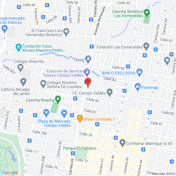 Mapa de Empaquetados Dimarca