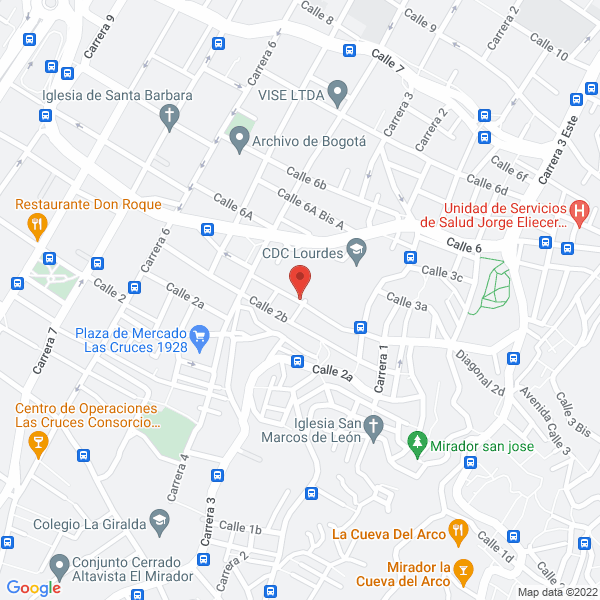 Mapa de Droguería Comunal De Mosquera