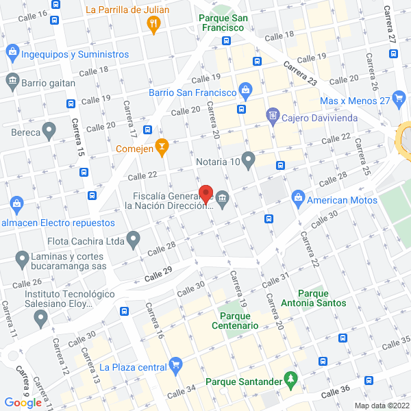 Map of Droguería Drogfarma
