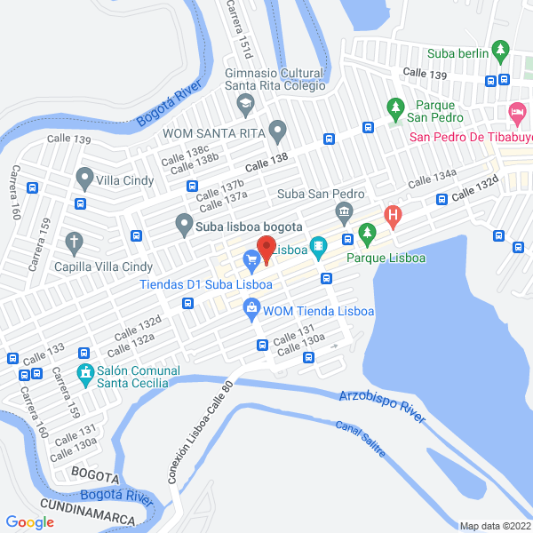 Mapa de Droguería Mil Rebajas De Madrid No 2