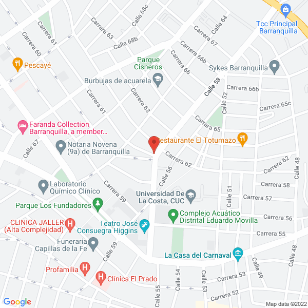 Map of Droguería Fary