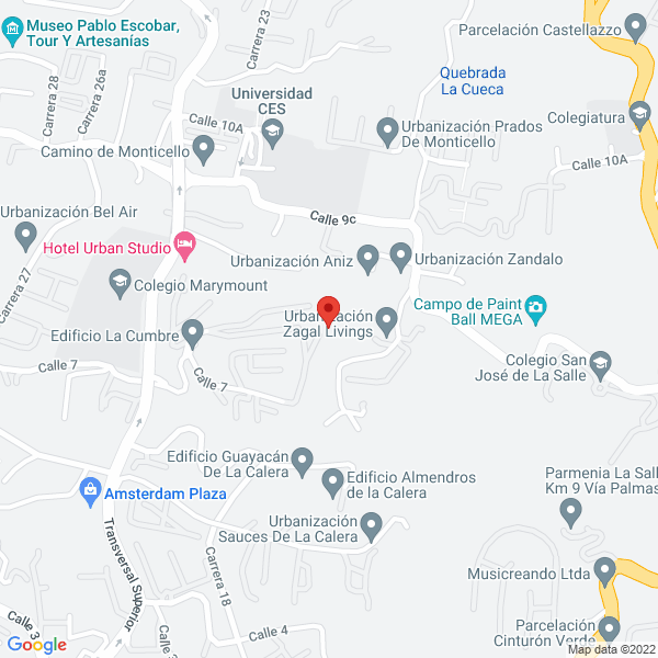 Mapa de Drogueria Hatogrande