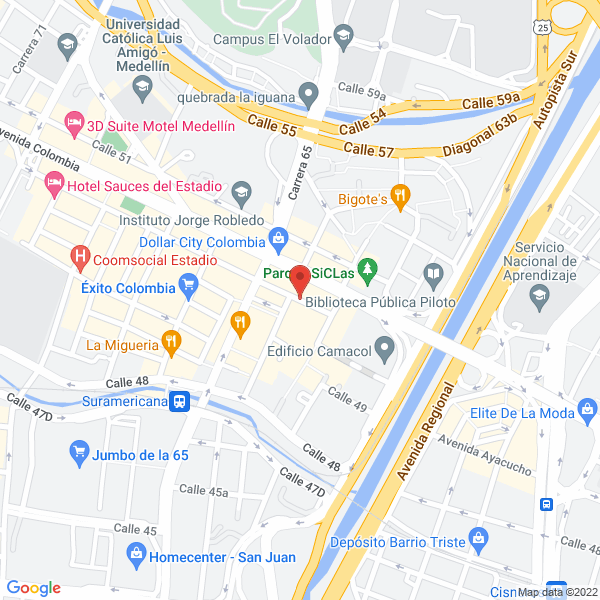 Mapa de Dulcey Cepeda Maria Piedad