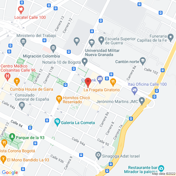 Mapa de E&B Gestión De Servicios S.A.S.
