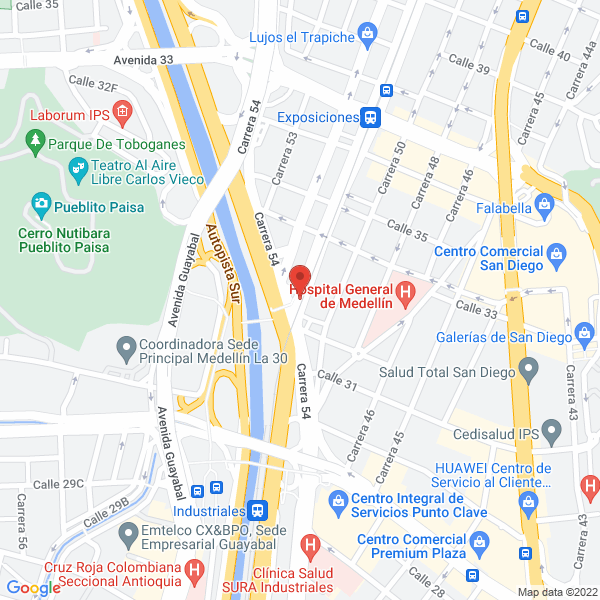 Mapa de Eagas