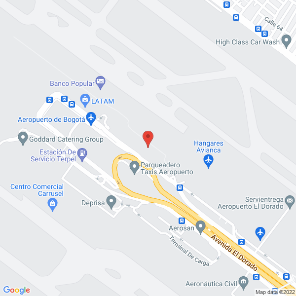 Mapa de Easyfly S.A.