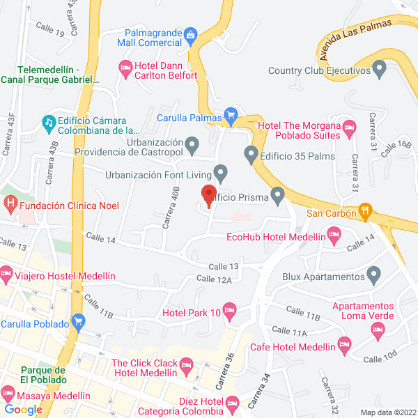 Mapa de Ebanisteria Y Ferreteria De Valencia