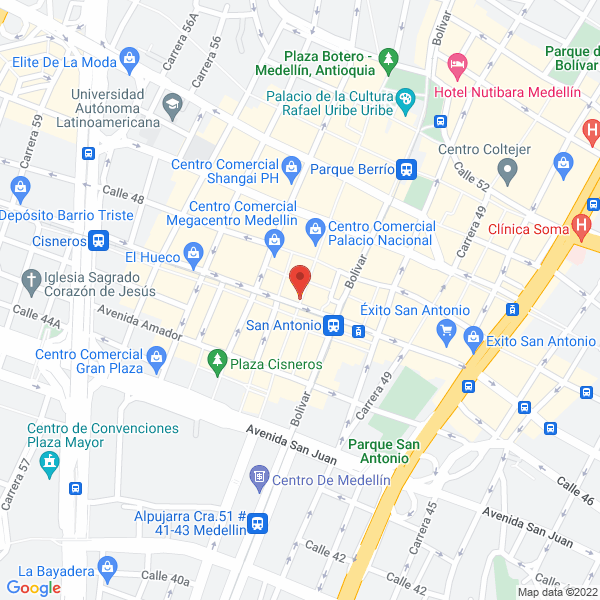 Mapa de Distribuidora Doris