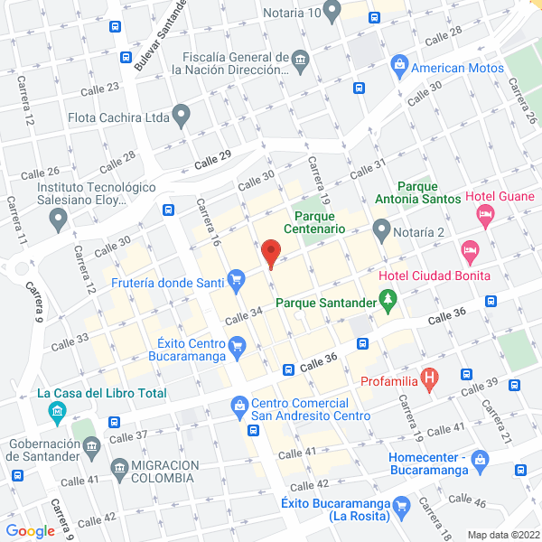 Map of Distribuidora El Palacio Del Panty